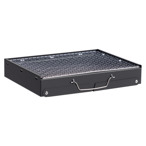Portable BBQ Grill with Folding Feet, Compact and Lightweight Charcoal Grill
