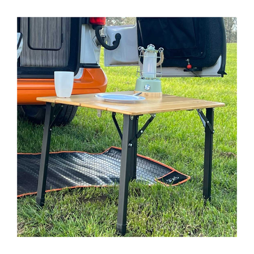 Bamboo Camping Table 4 Folding